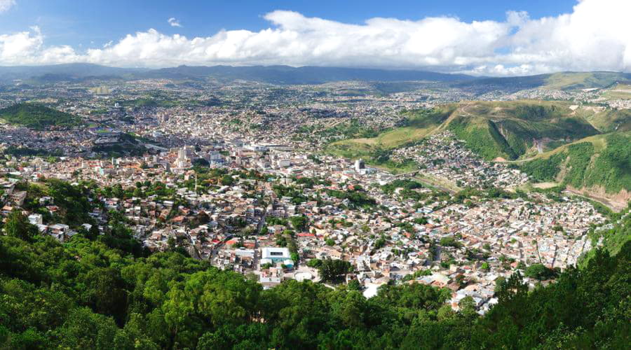 Le migliori opzioni di noleggio auto a Tegucigalpa